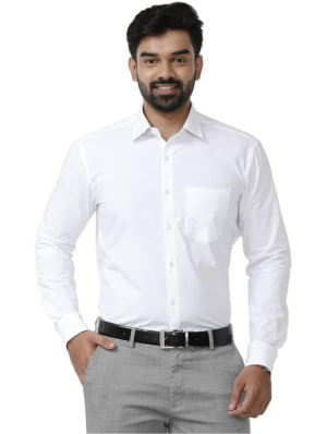 Cotton White Shirt