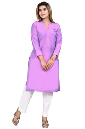 Purple Hay Kameez