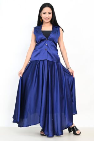 Blue jingles dress